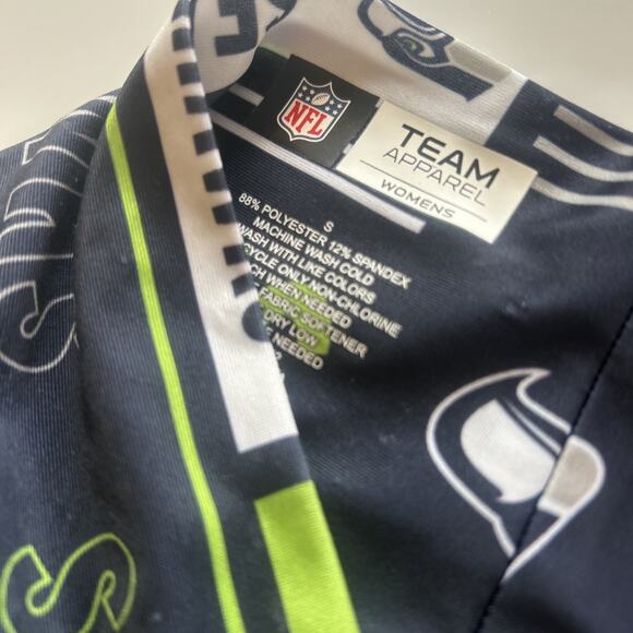 NFL Team Apparel Seattle Seahawks Print Leggings Women's S NFL Team Gear - Picture 7 of 11
